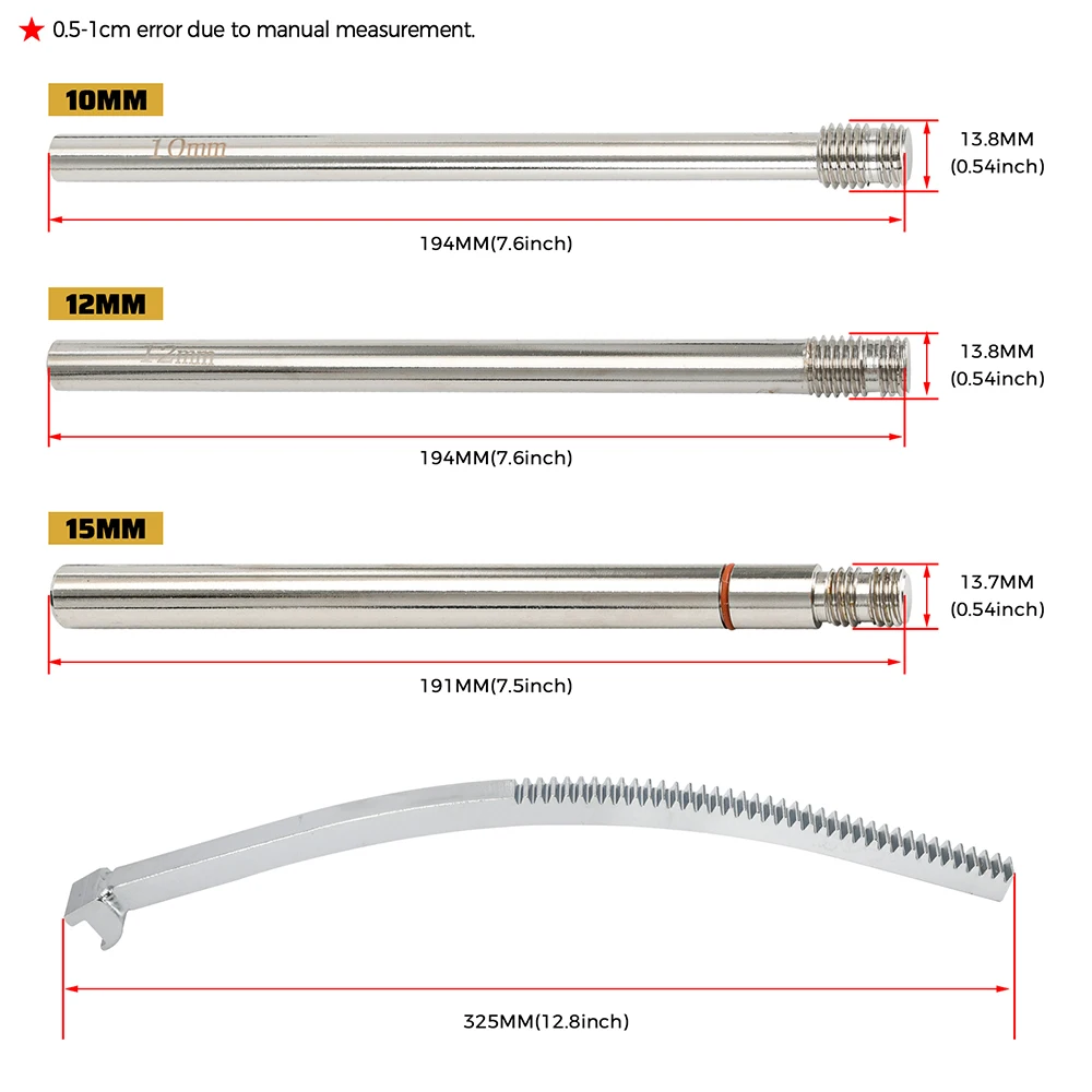 Kit desmontador de neumáticos de aluminio para moto de cross 16-21"