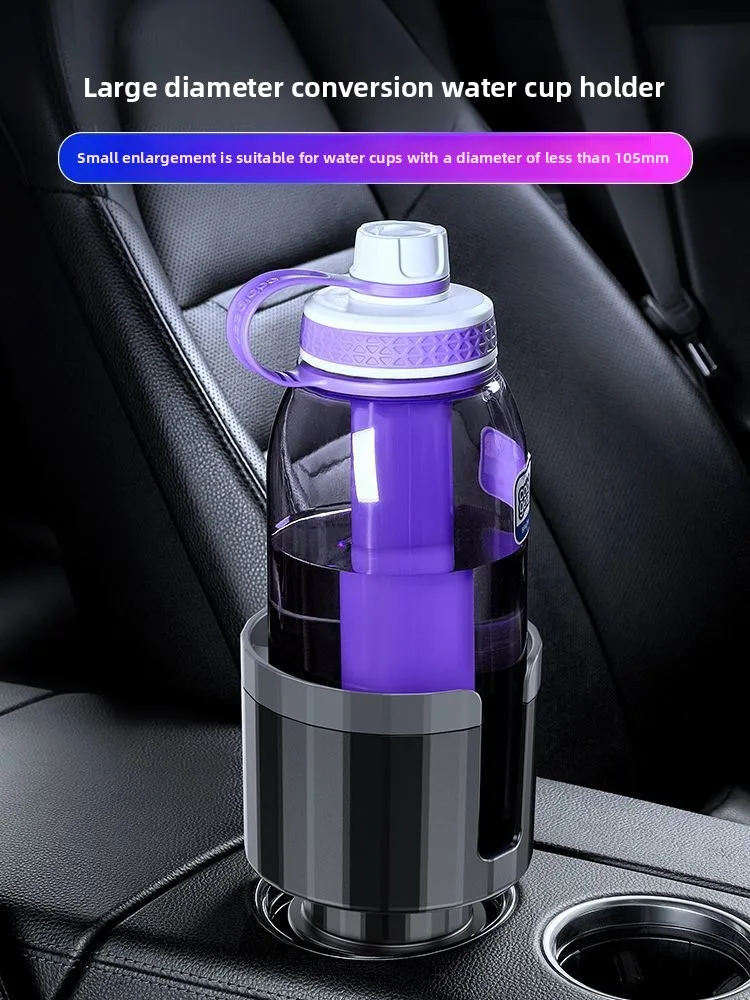 Portavasos coche multifuncional con limitador para vasos y móvil - imagen 4