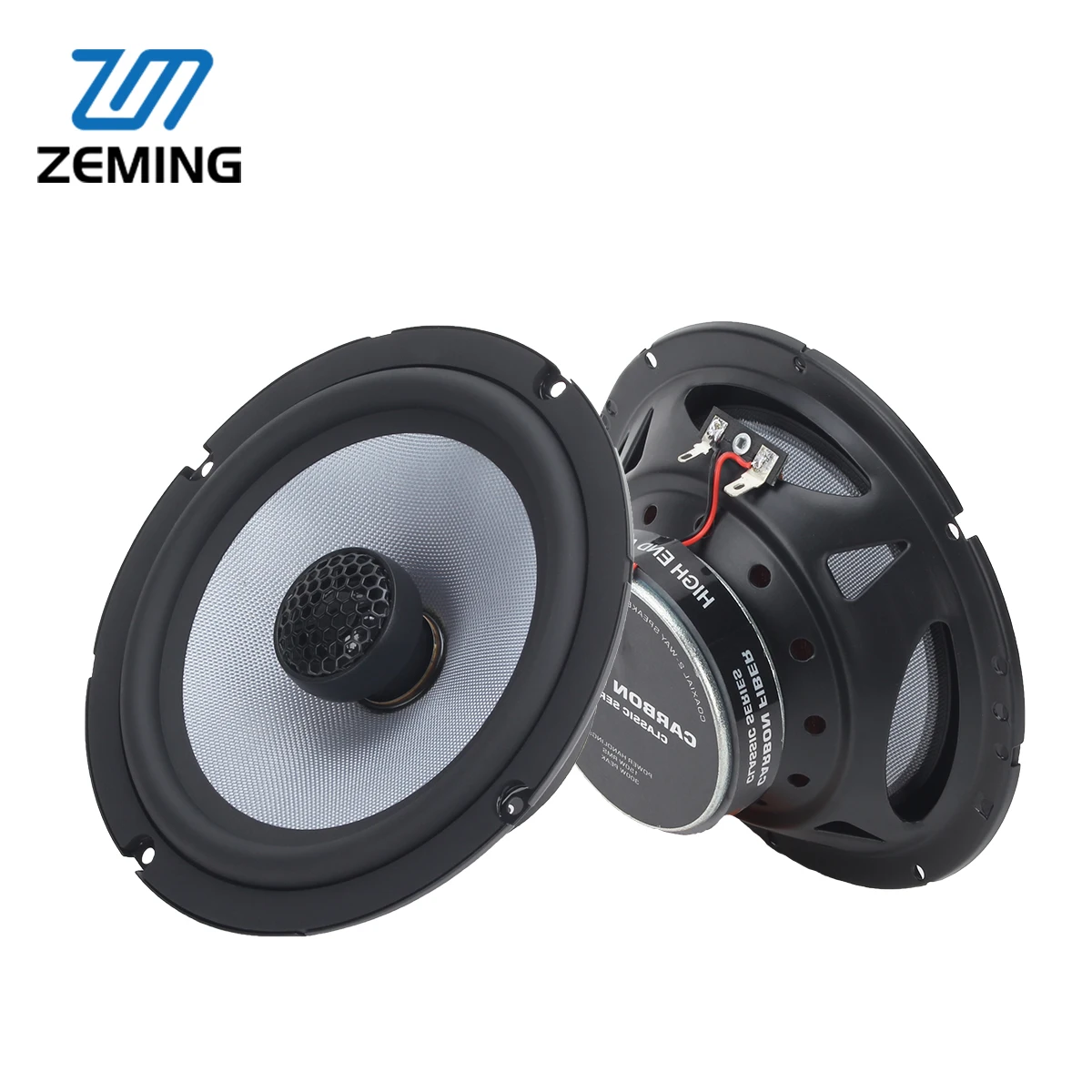 Zeming Audio YS602 altavoces coaxial 6,5" con tweeter seda 20mm – par