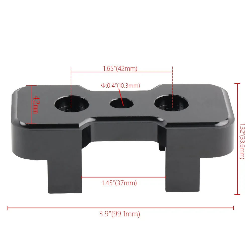 Inserto de transmisión Billet aluminio para Audi A4 B8 S4 - imagen 2