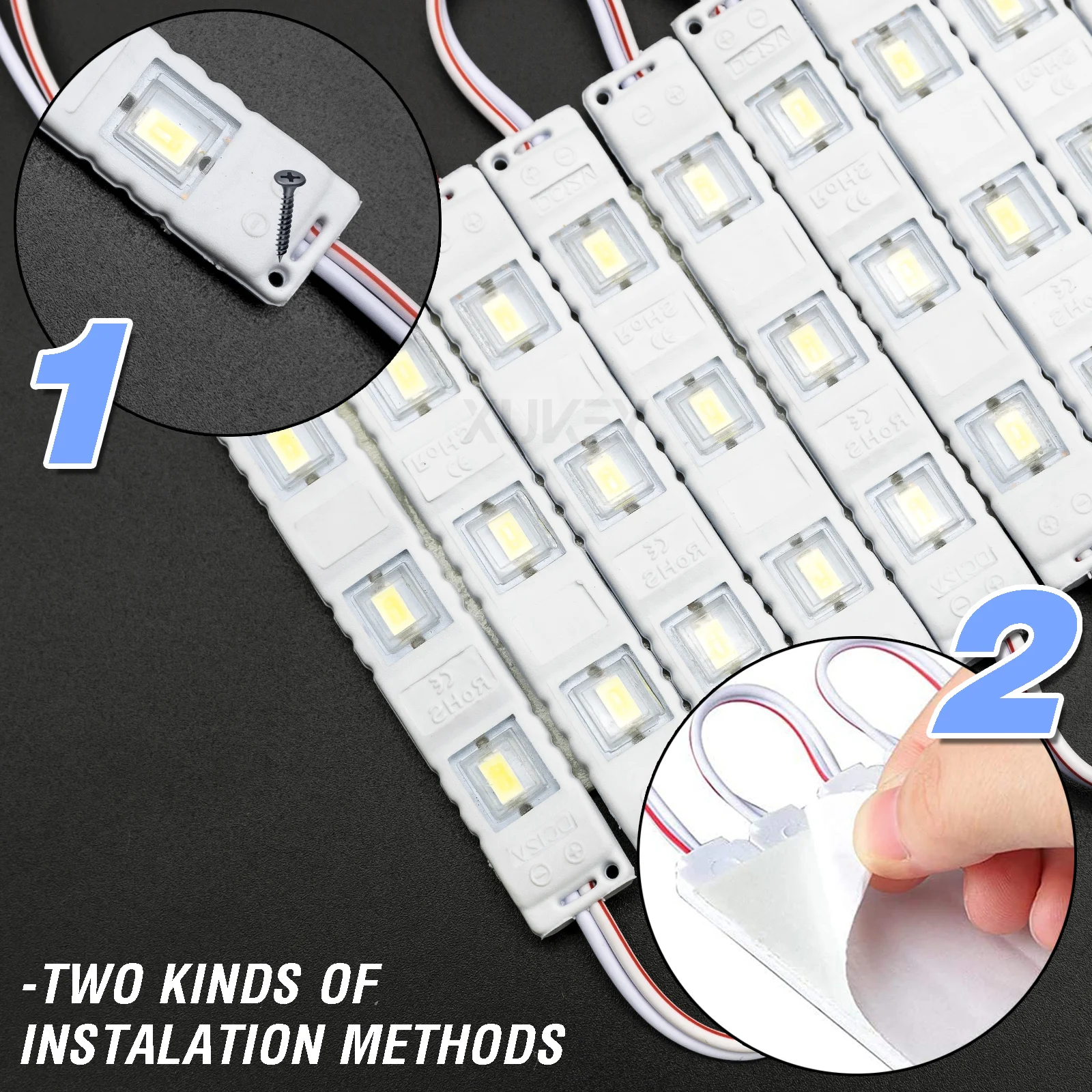 Kit luz interior LED blanca para VW Caddy, Transit y Movano - imagen 3