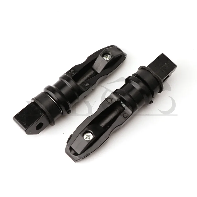Reposapiés trasero universal de aluminio para pasajero de moto - imagen 4