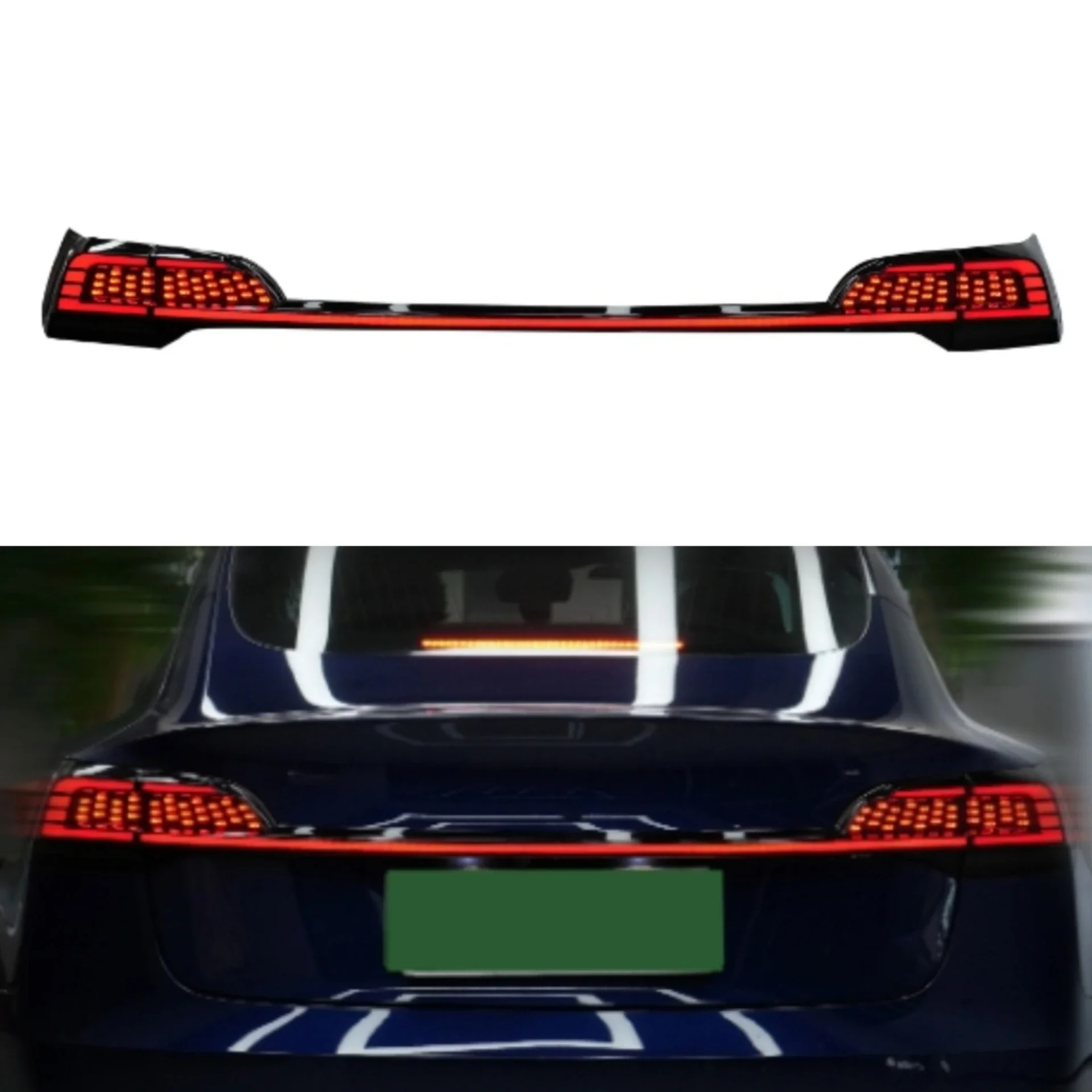 Kit pilotos traseros estilo nuevo para Tesla Model 3 2017-2022