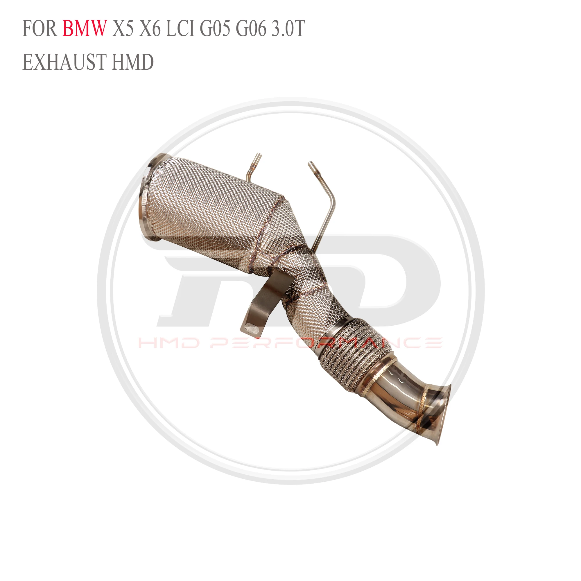 Tubo de escape de alto flujo HMD para BMW M240i/M340i/M440i B58 LCI M40i - imagen 4