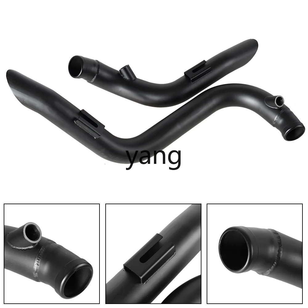 Escape negro de 2 pulgadas para moto CX Retro T7 - imagen 3