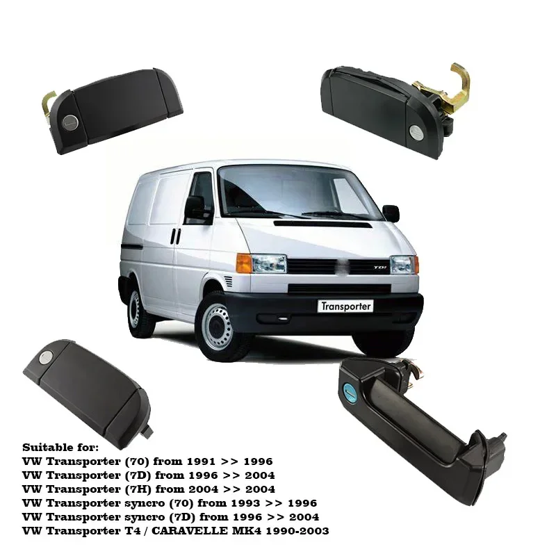 Manija puerta exterior VW Transporter T4 1990-2004 701837206