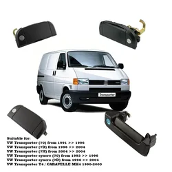 Manija puerta exterior VW Transporter T4 1990-2004 701837206