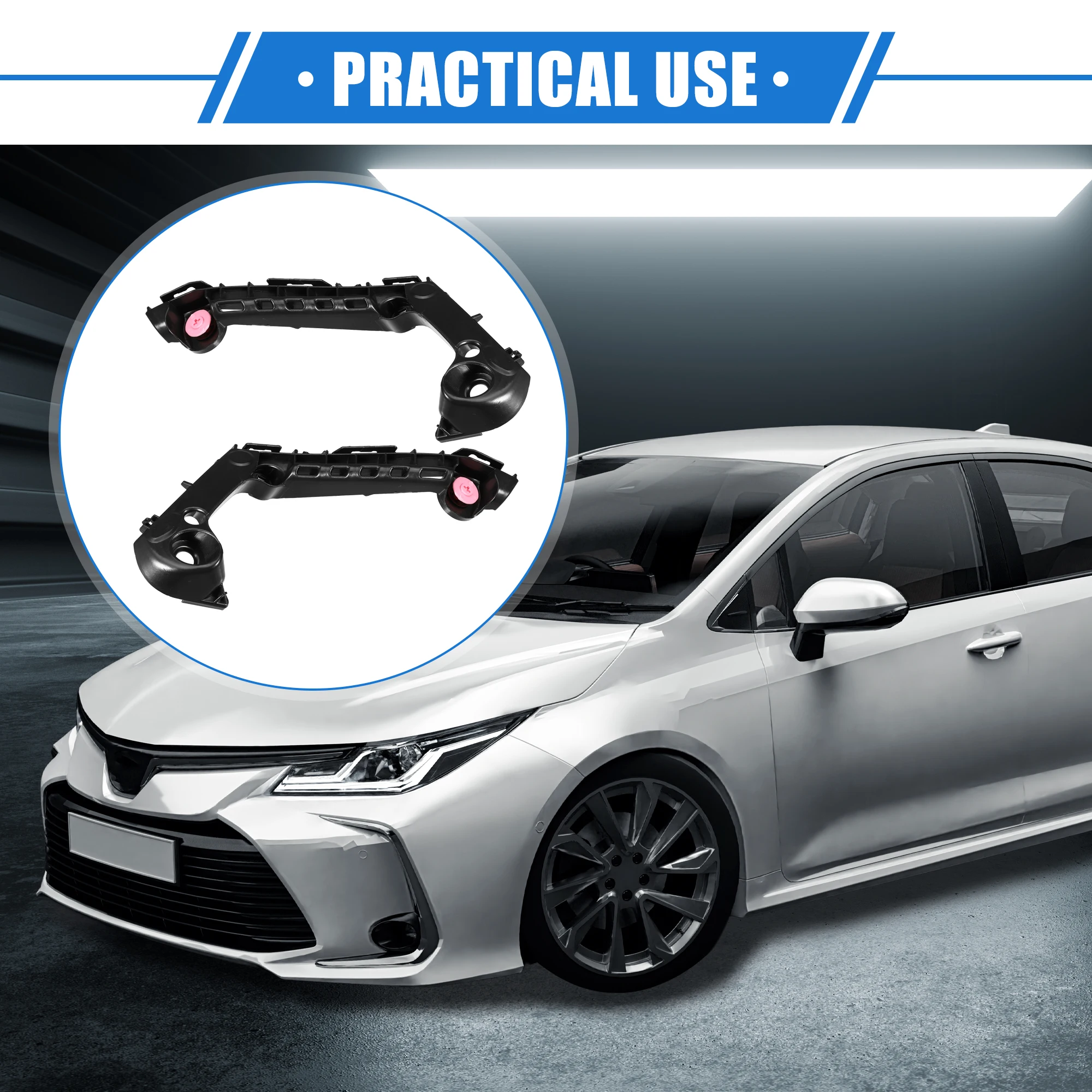 Soporte de parachoques X Autohaux para Toyota Corolla 2019-2021 - imagen 2
