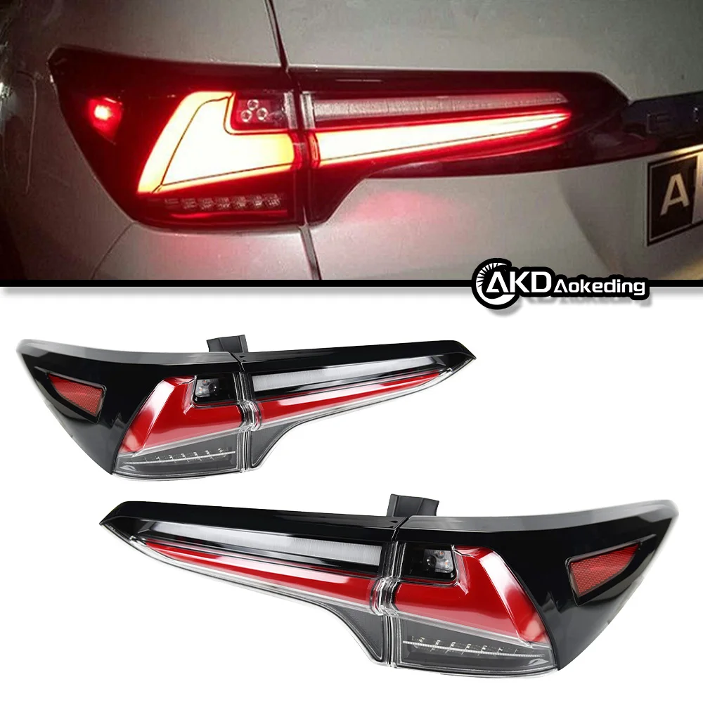 Luz trasera LED Toyota Fortuner 2016-2019 señal dinámica DRL - imagen 3