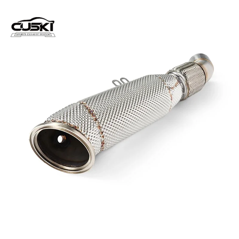 Bajante de escape BMW M340 B58 G20 3.0T de acero inoxidable - imagen 4