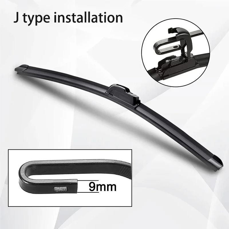 Kcimo limpiaparabrisas sin hueso tipo U 24" + 22" para BMW X5 E53 2000-2006 - imagen 5