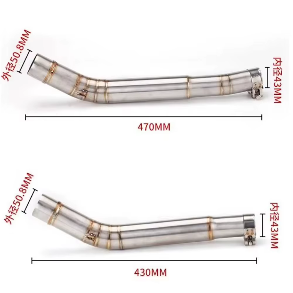 Tubo de unión del escape de 51 mm para Suzuki Hayabusa (2008-2020) - imagen 5