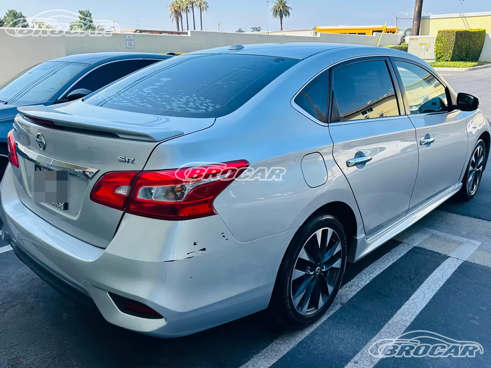 Alerón de maletero LED Nissan Sentra/Sylphy 2013-2018, ABS negro - imagen 4