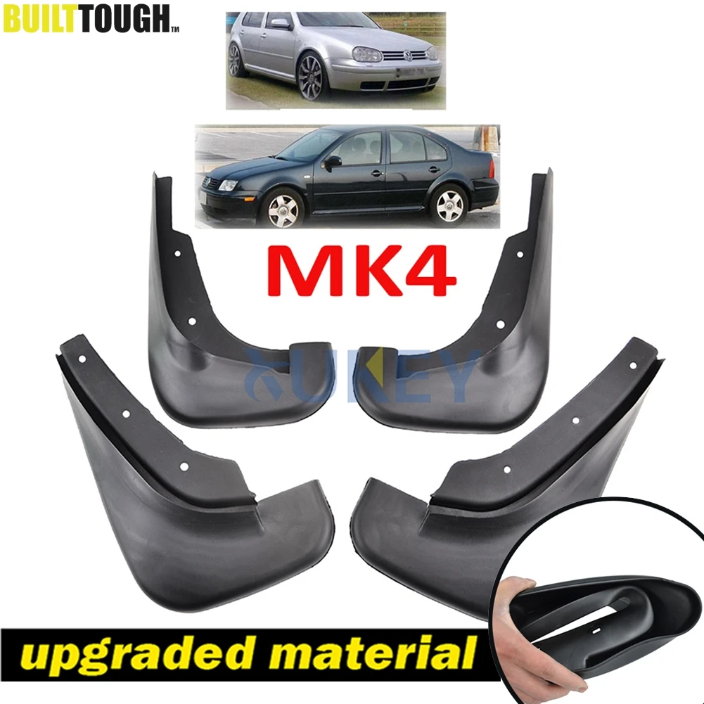 Guardabarros delanteros y traseros para VW Golf 4 Mk4