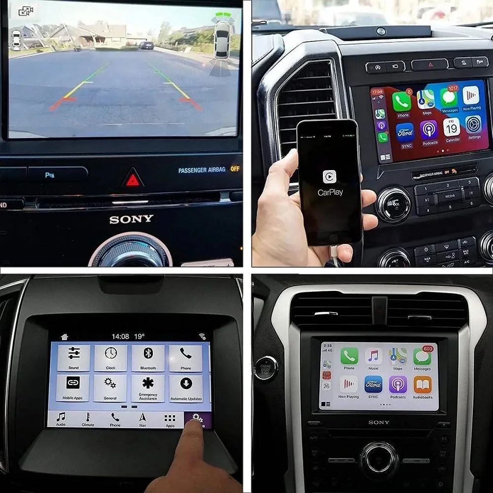 Kit actualización SYNC2 a SYNC3 Ford Lincoln con APIM y CarPlay
