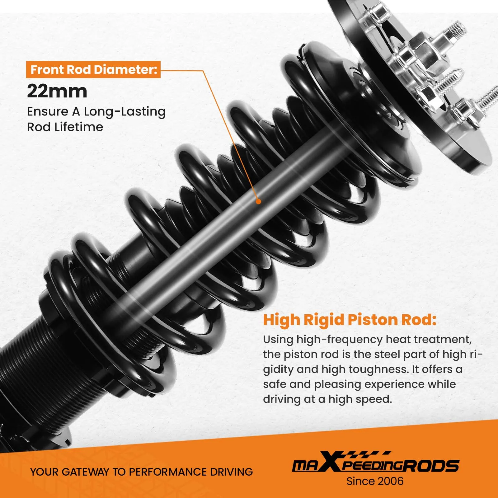 Coilovers regulables BMW Serie 3 E36 y Z3 1996-2002 altura - imagen 4