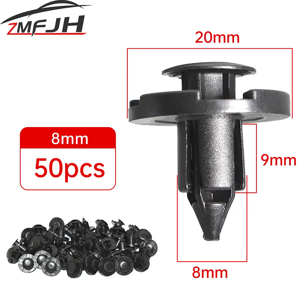 Clips de paragolpes para coche, remaches y fijaciones de plástico