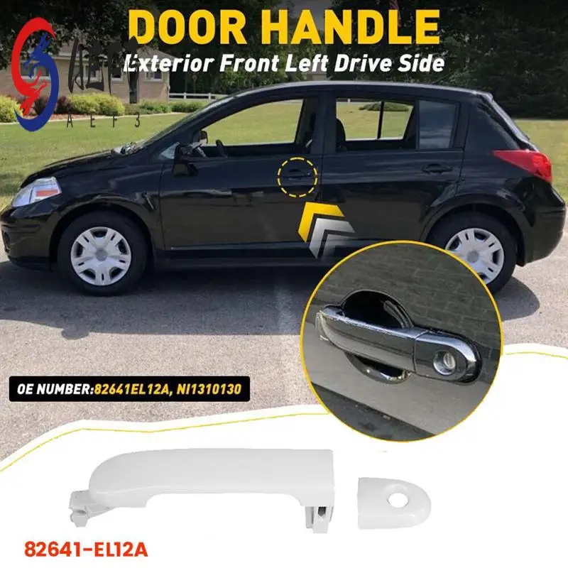 Manija puerta delantero conductor Nissan Versa 2007-2012 82641EL12A