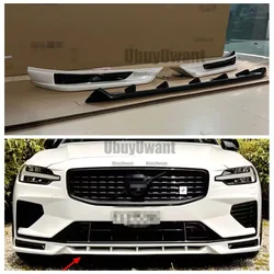 Protector de labio parachoques delantero Volvo S60 V60 sin pintar