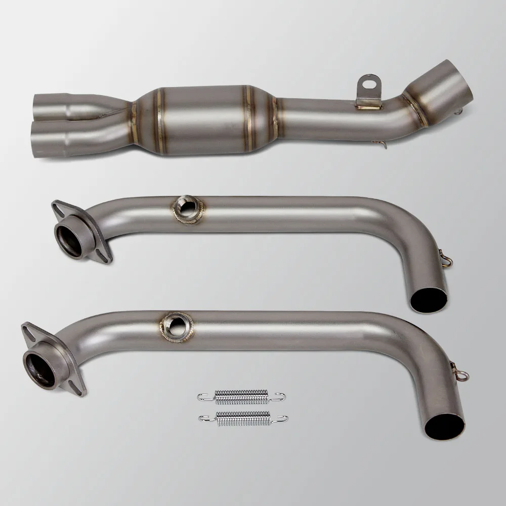Colector de escape inox CFMOTO 450SR, 450SS y 450NK 51 mm - imagen 3