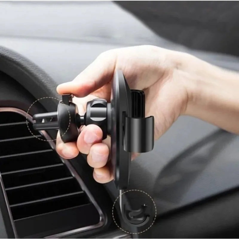 Soporte de coche multifunción visto desde ángulo superior