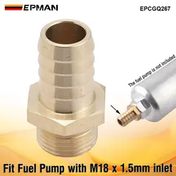 EPMAN Adaptador de combustible de rosca métrica para tubos