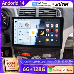 Radio Android con CarPlay para Citroën C4, C4L y DS4 (2012-2017)