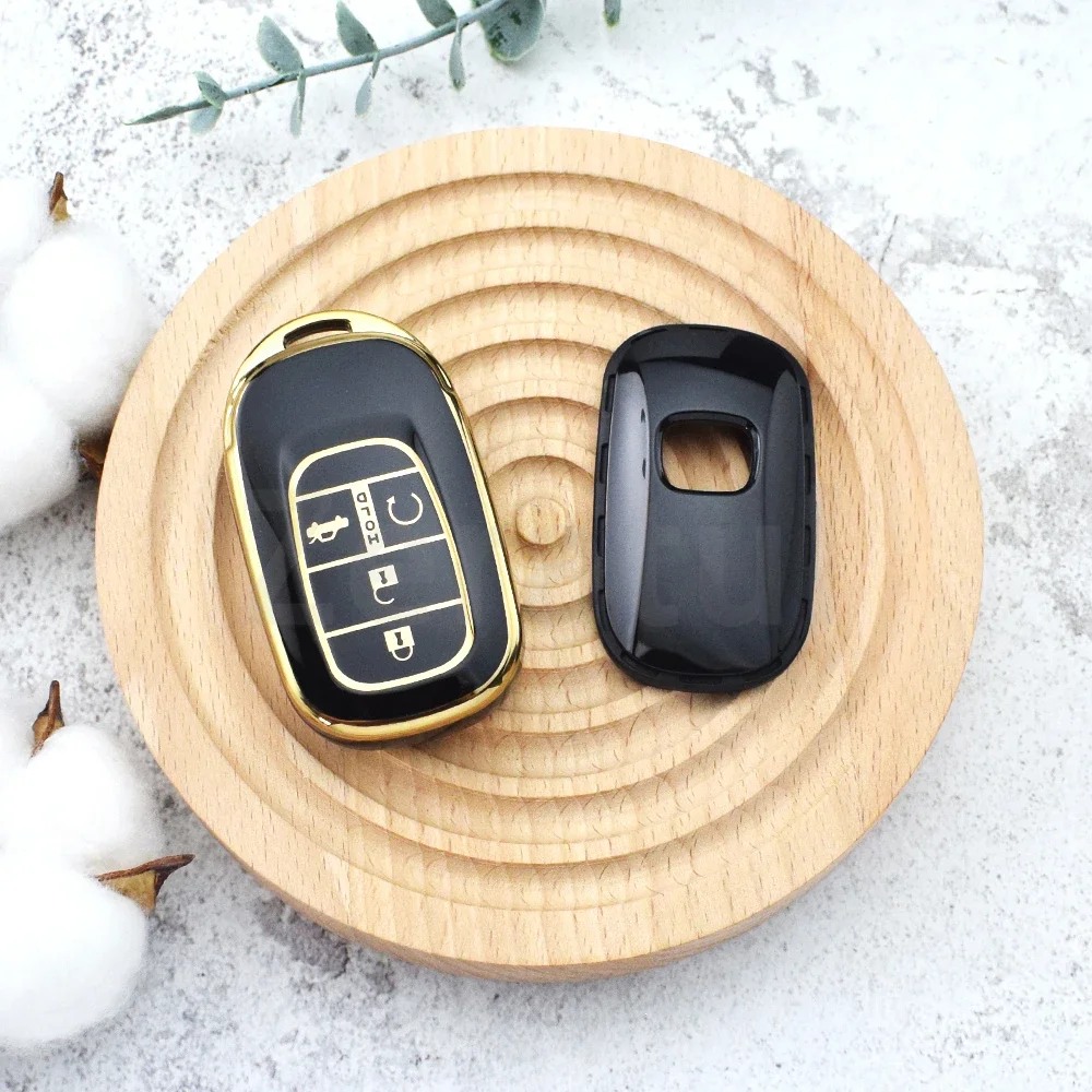Funda de TPU para mando a distancia de coche, carcasa de 4/5 botones para Honda Civic Accord HR-V CRV 2022 2023 2024, accesorios de soporte - imagen 5