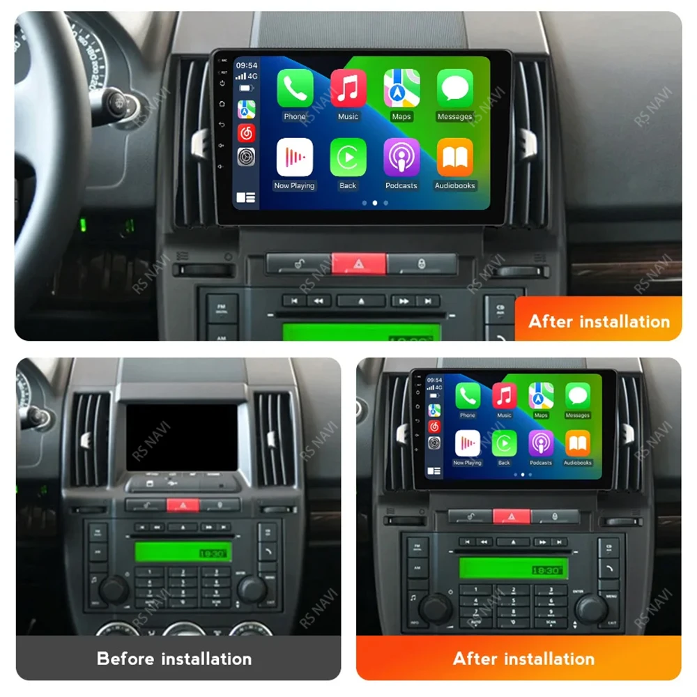 Radio Android 15 RSNAVI para Land Rover Freelander 2