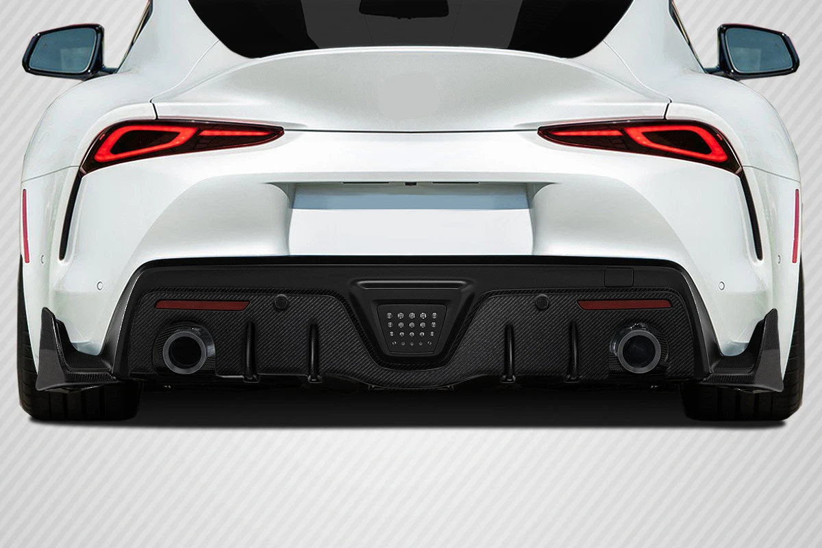 Alerón trasero de fibra de carbono para Toyota Supra 2019-2023 - imagen 2