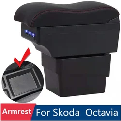 Caja reposabrazos con USB para Skoda Octavia III (A7) 2014-2017