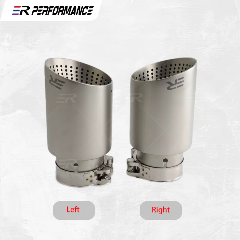 Silenciador escape universal acero inox mate boquilla 89-101mm - imagen 4