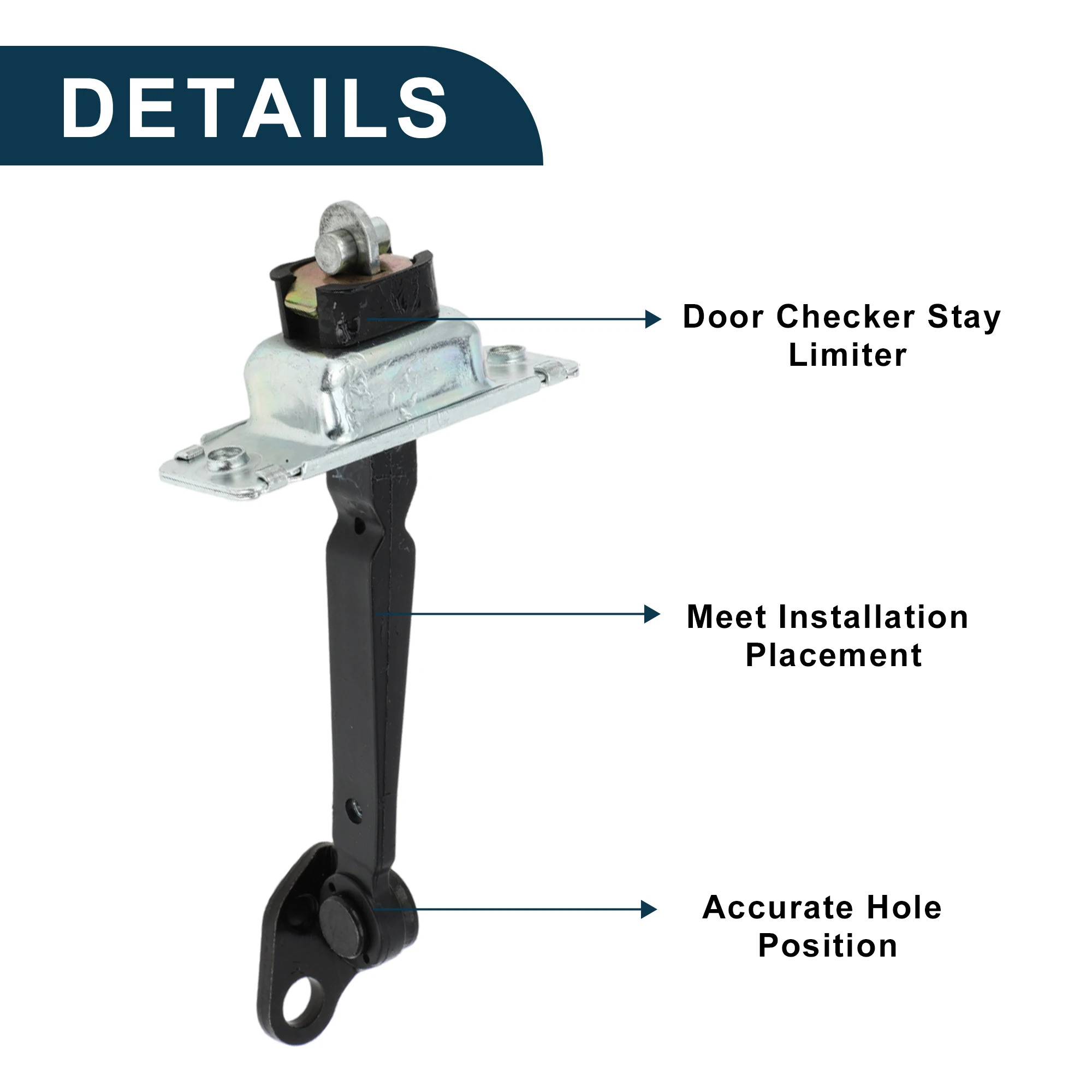 Limitador de puerta UXCELL 72840-S84-A01 Acura MDX/TL trasera derecha - imagen 4