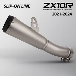 Escape Slip-On de titanio de aleación para Kawasaki Ninja ZX-10R