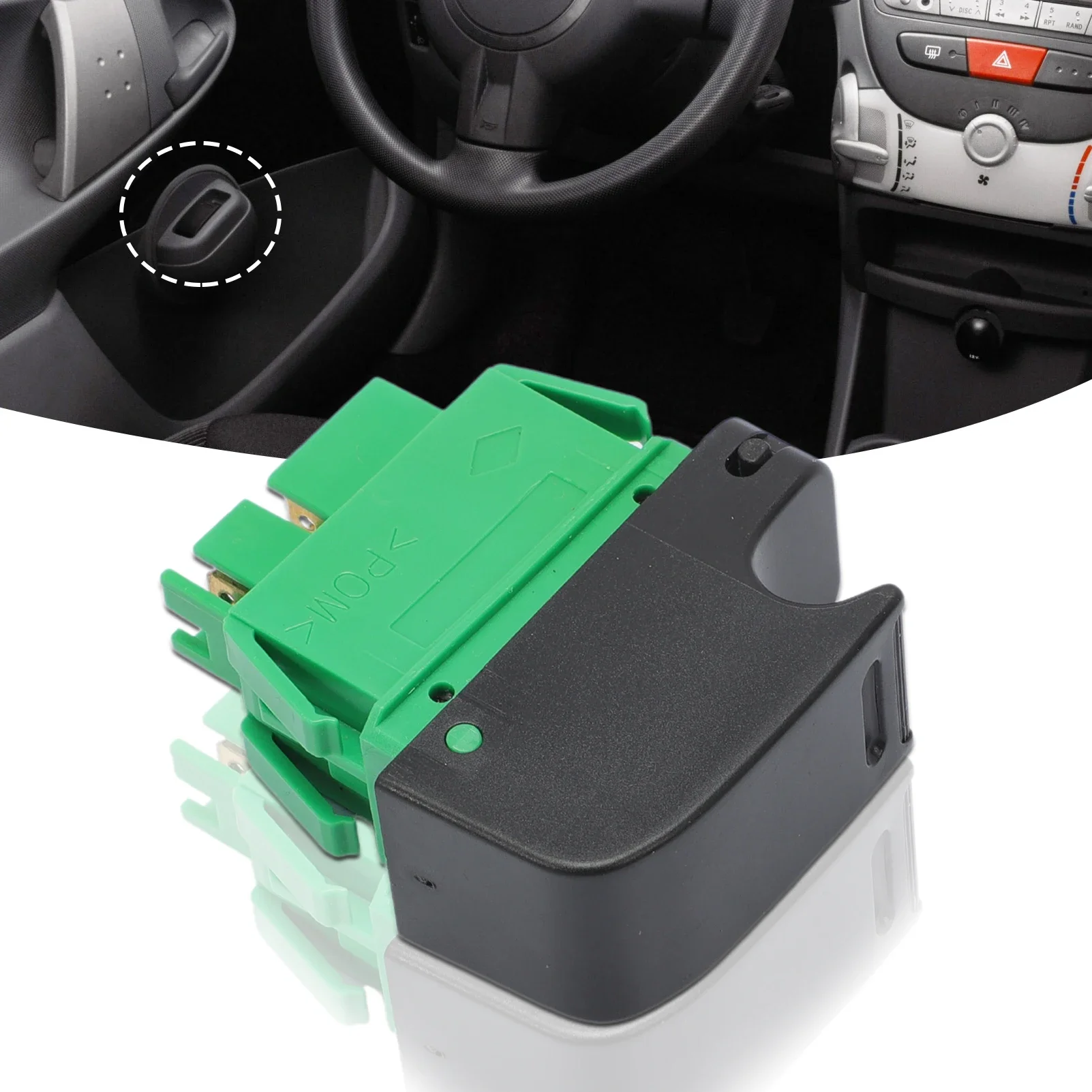 Interruptor de ventana eléctrica de coche, botón de ventana eléctrica 6554.KZ 84810-0H010 para Citroen Peugeot C1 107 1007 2005-2014 - imagen 2