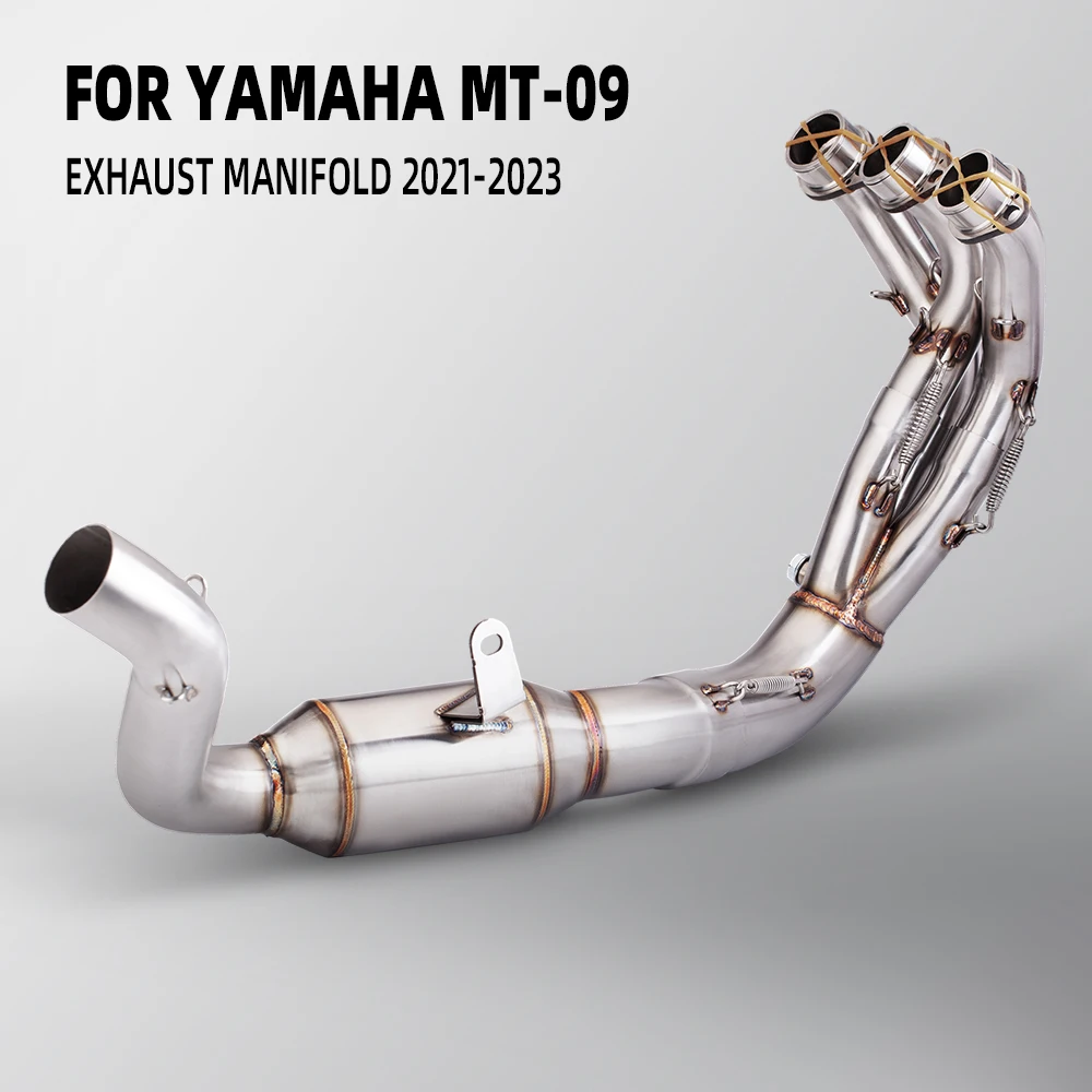 Kit escape inox colector + silenciador carbono Yamaha MT09 2021-2023 - imagen 2