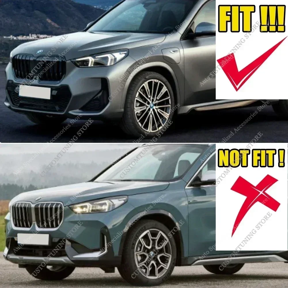 Kit splitter delantero MT con canards – BMW X1 U11 iX1 M Sport - imagen 3
