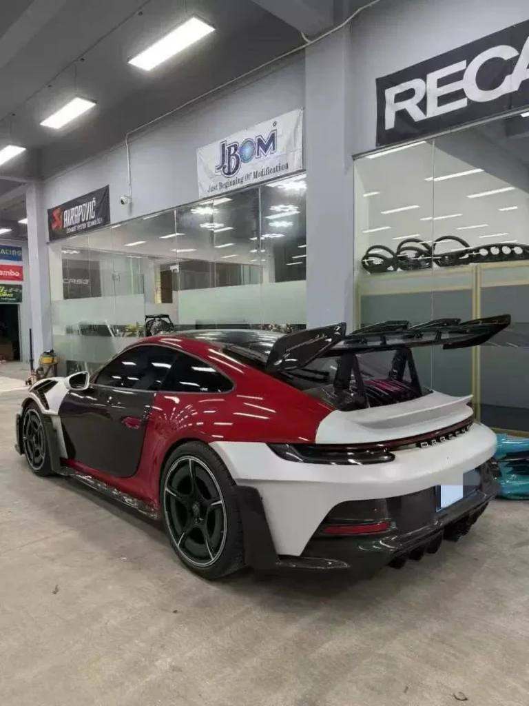 Alerón fibra de carbono seco GT3RS para Porsche 911 992 - imagen 3