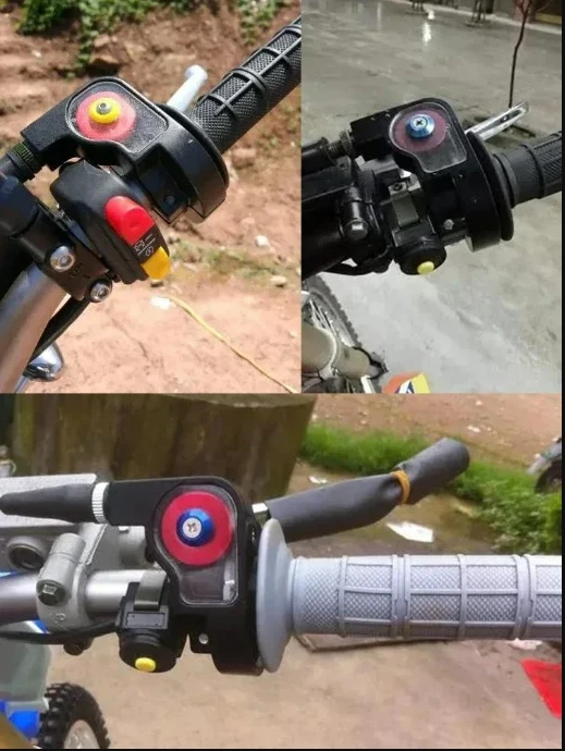 Empuñadura de acelerador de 22 mm para motocicleta y ATV