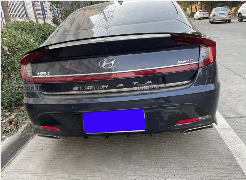 Alerón trasero de maletero ABS para Hyundai Sonata DN8 2019-2021 - imagen 3