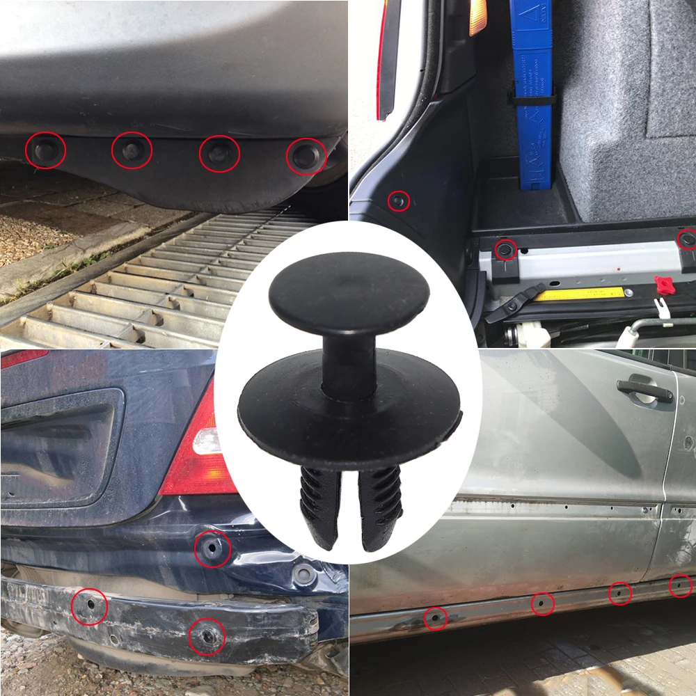 Embellecedor de revestimiento de motor de coche, remaches de Clip para BMW E82, F21, E91, F33, F83, E60, F11, F13, E66, X5, Z3, Z8, E83, E70 - imagen 5