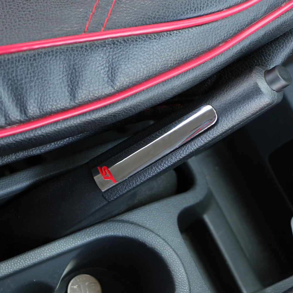Embellecedor cromado para freno de mano Ford Fiesta MK7 y EcoSport - imagen 3