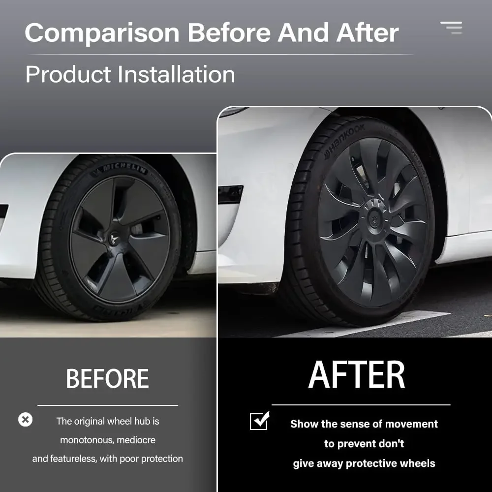 Tapacubos Tesla Model 3 18 pulgadas rueda repuesto original - imagen 4