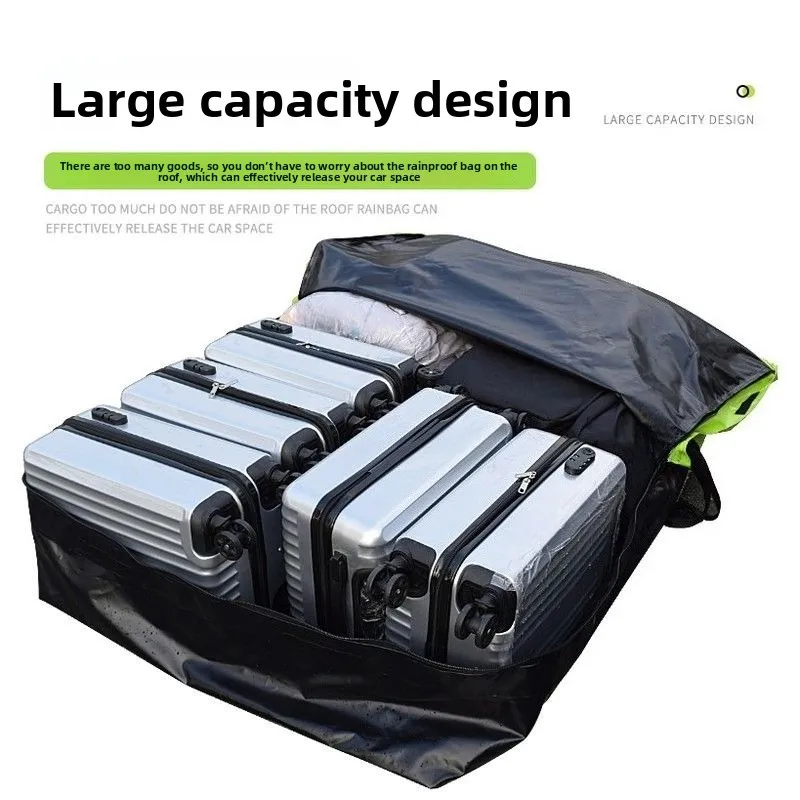 Bolsa de techo impermeable para coche y SUV