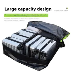 Bolsa de techo impermeable para coche y SUV