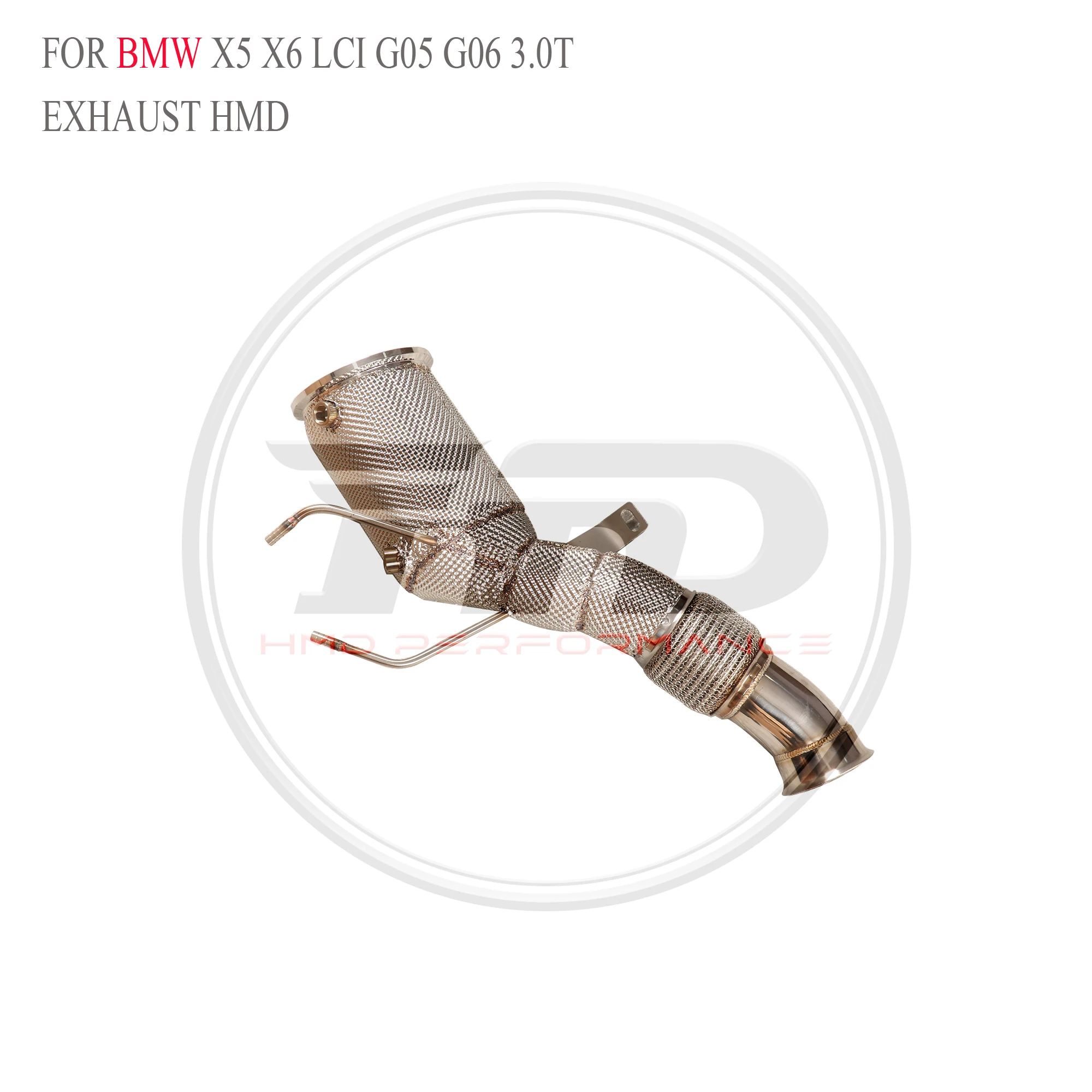 Tubo de escape de alto flujo HMD para BMW M240i/M340i/M440i B58 LCI M40i - imagen 2