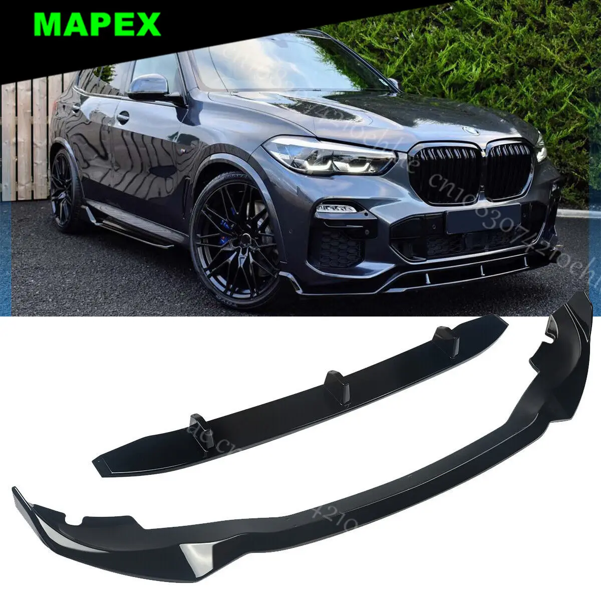 Kit aerodinámico BMW X5 G05 2019+ con paragolpes, faldones y difusor - imagen 5