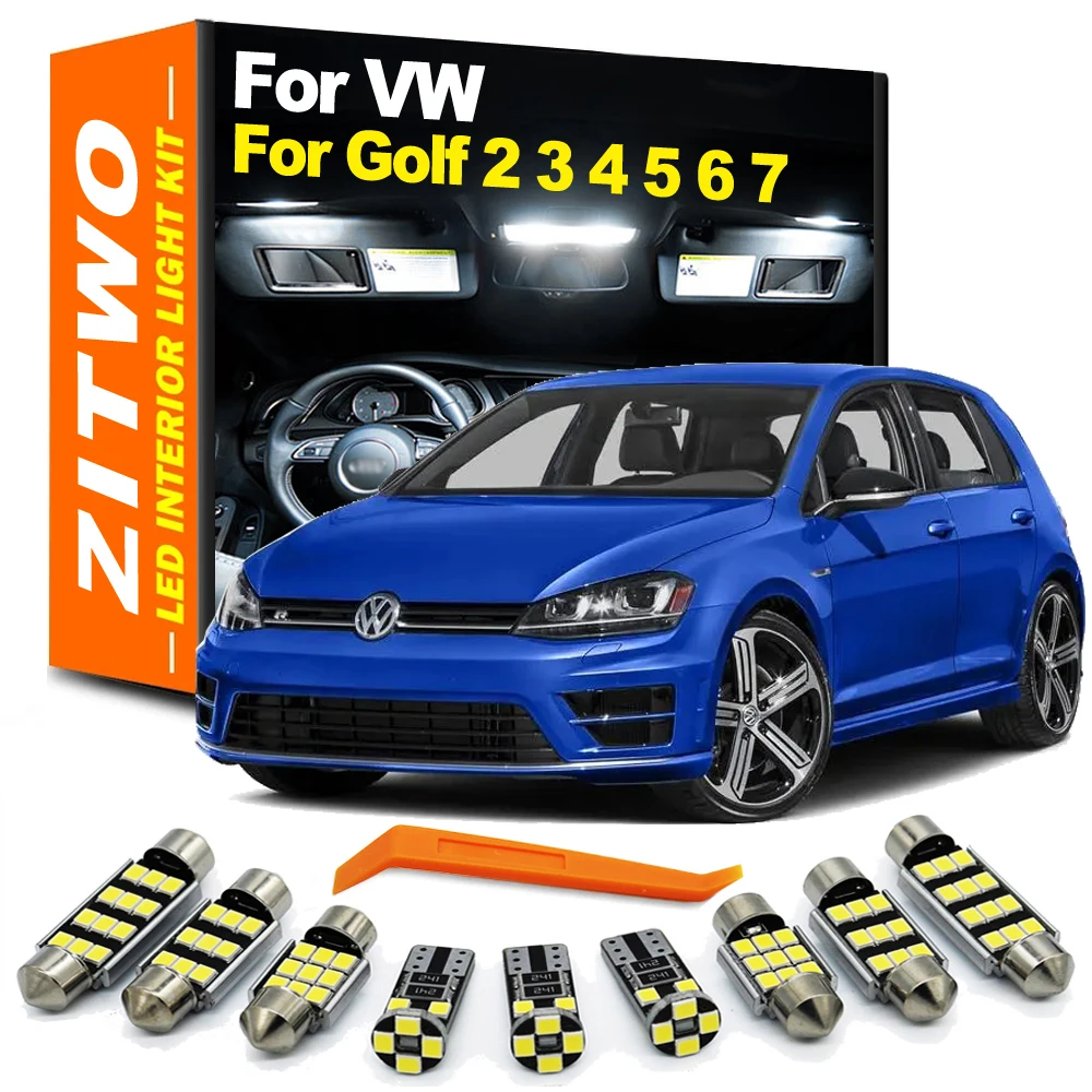 ZITWO Luz LED de techo para lectura – VW Golf MK2-MK7