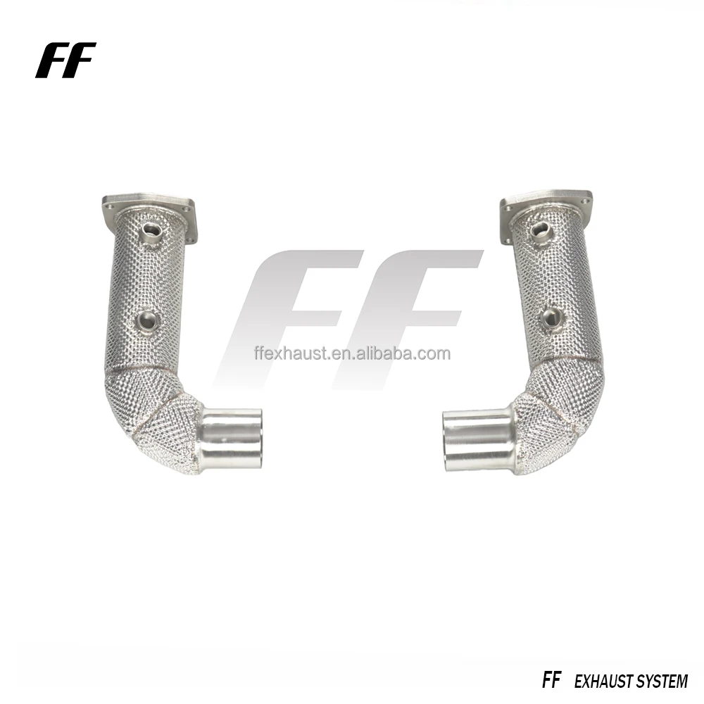 Tubo de bajada de escape de rendimiento personalizado para Porsche 991.1 991.2 Turbo 3.8T