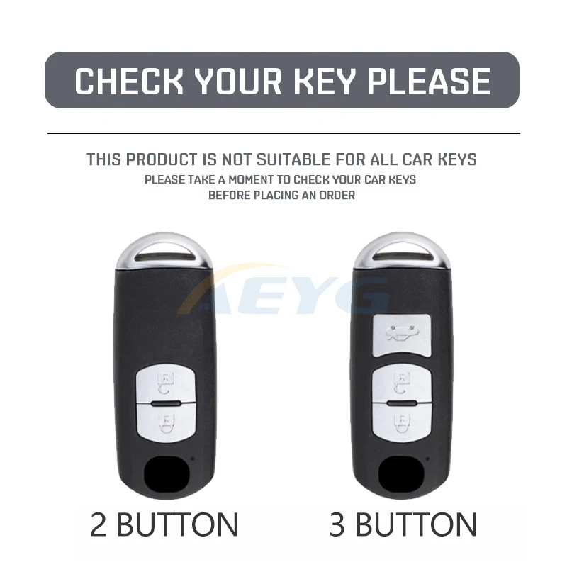 Funda de TPU para llave de coche Mazda